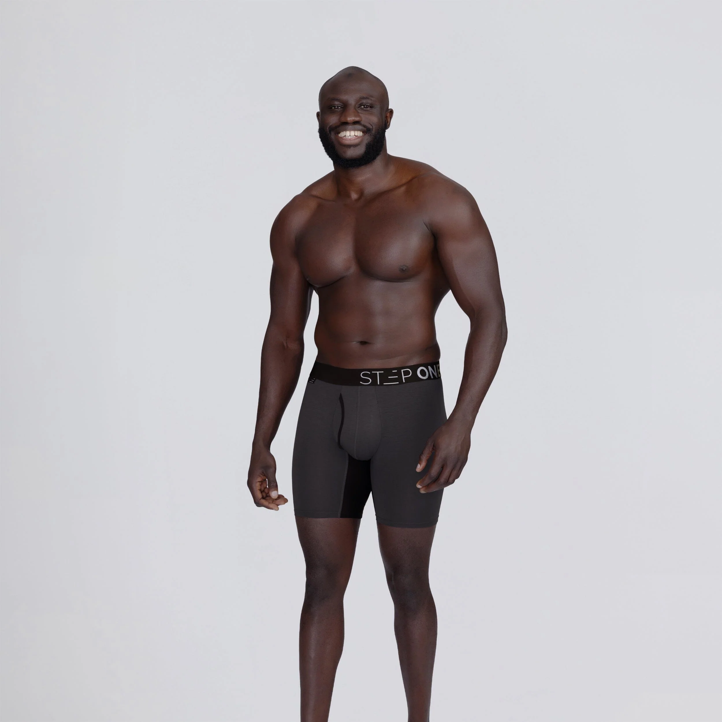 Boxer Brief Fly - Dark Grey - Image 8