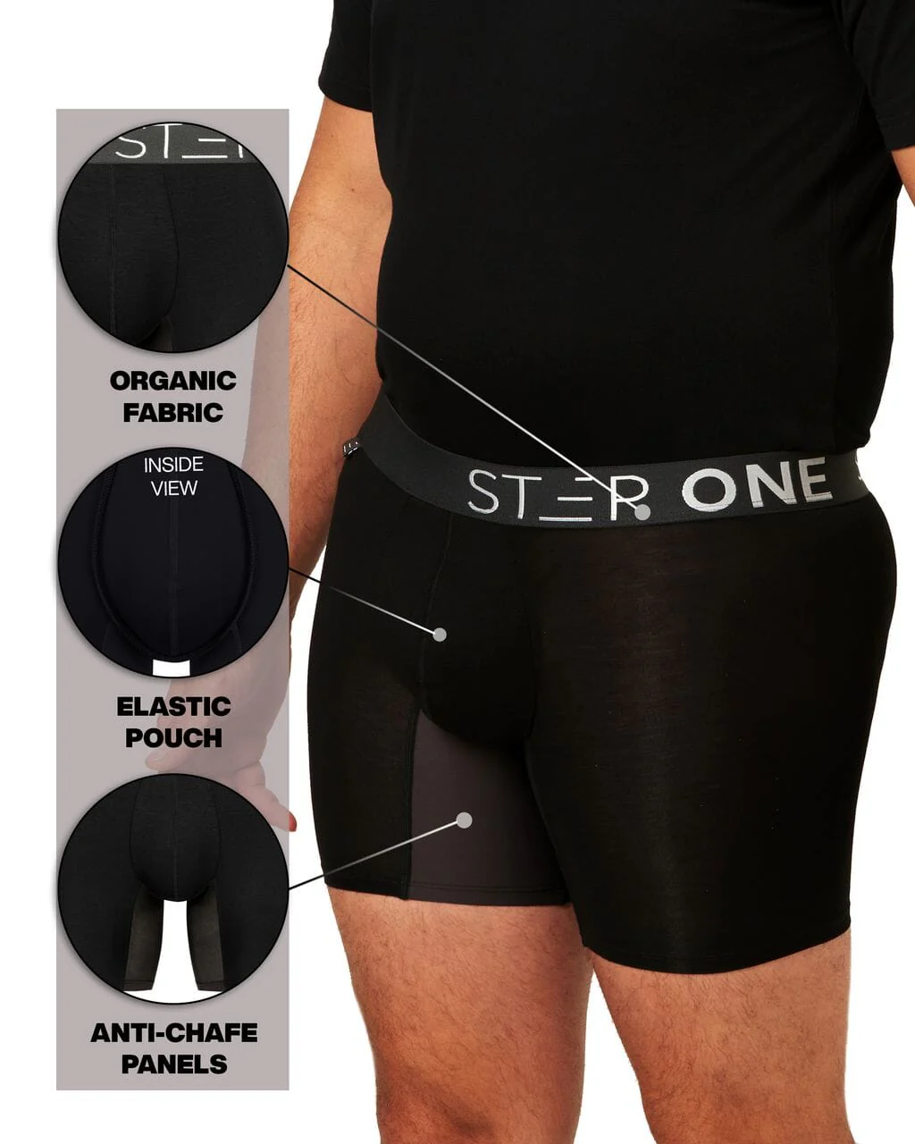 Boxer Brief Large & Tall - Black Currants - Image 3
