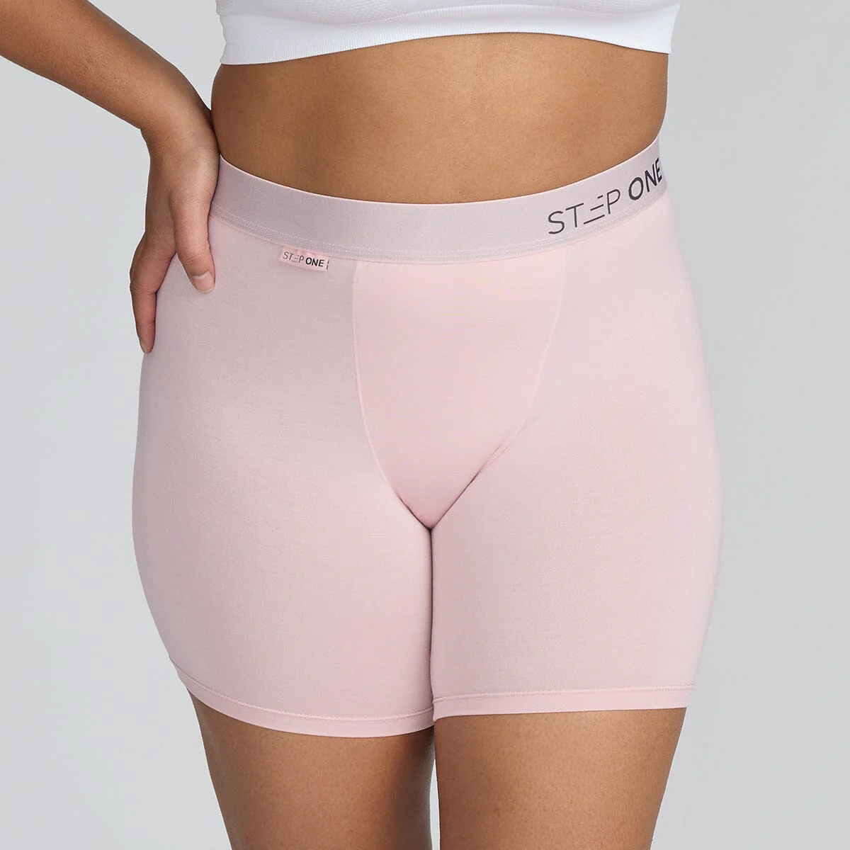 Women's Body Shorts - Blush - Image 7