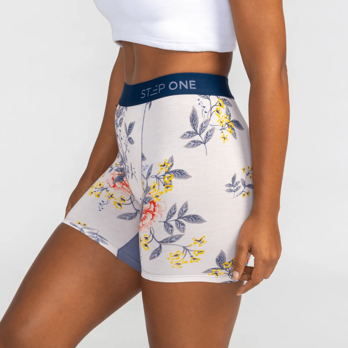 Women's Body Shorts - Cherry Blossoms - Image 3