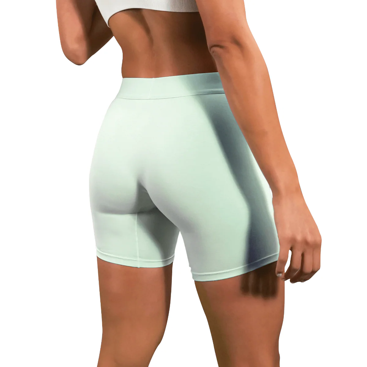 Women's Body Shorts - Minty - Image 3