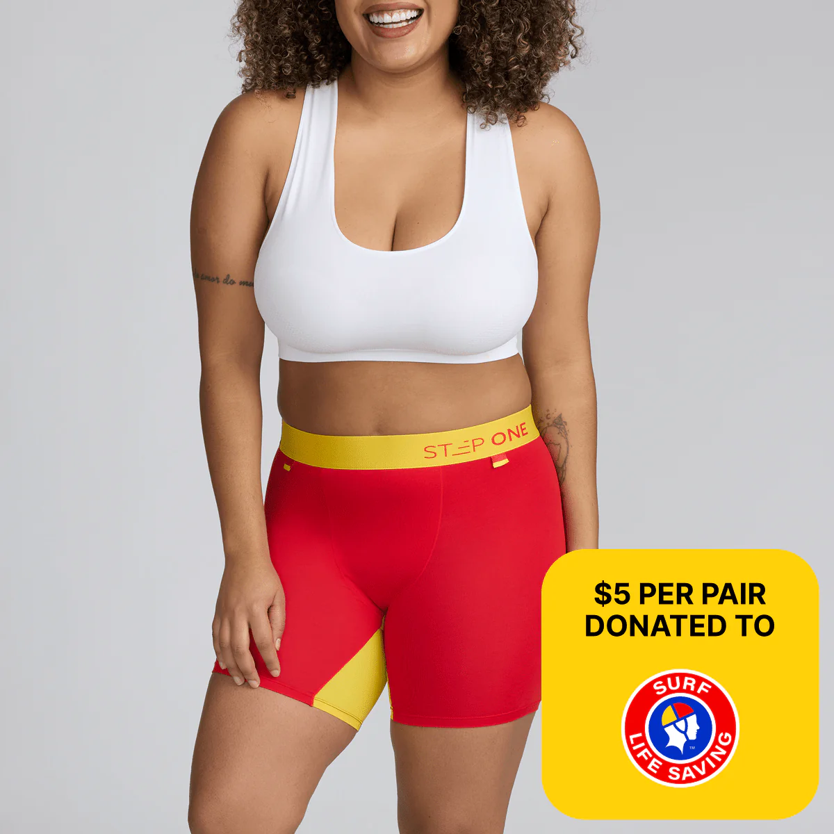 Women's Body Shorts - SLSA x Step One - Image 6