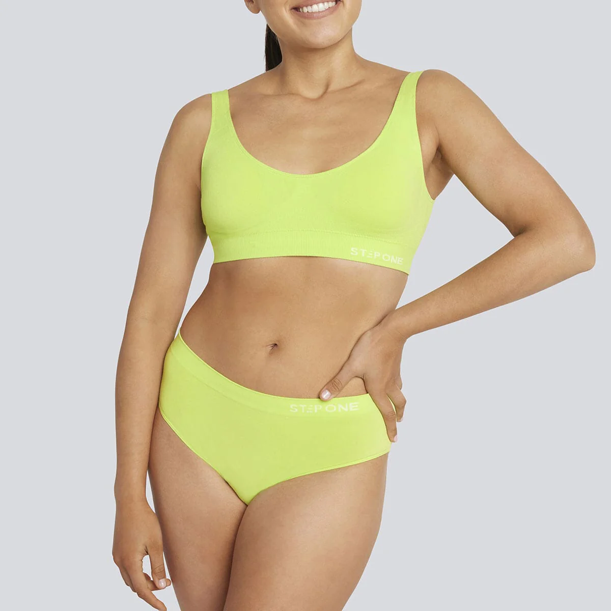 Women's SmoothFit Bikini Brief - Lime Spark - Image 3