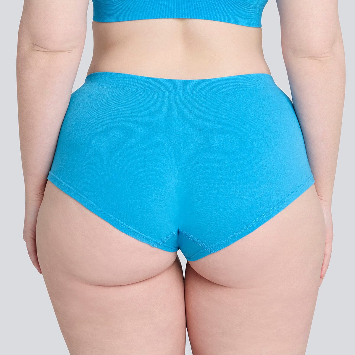 Women's SmoothFit Boyleg - Blue Wave - Image 8