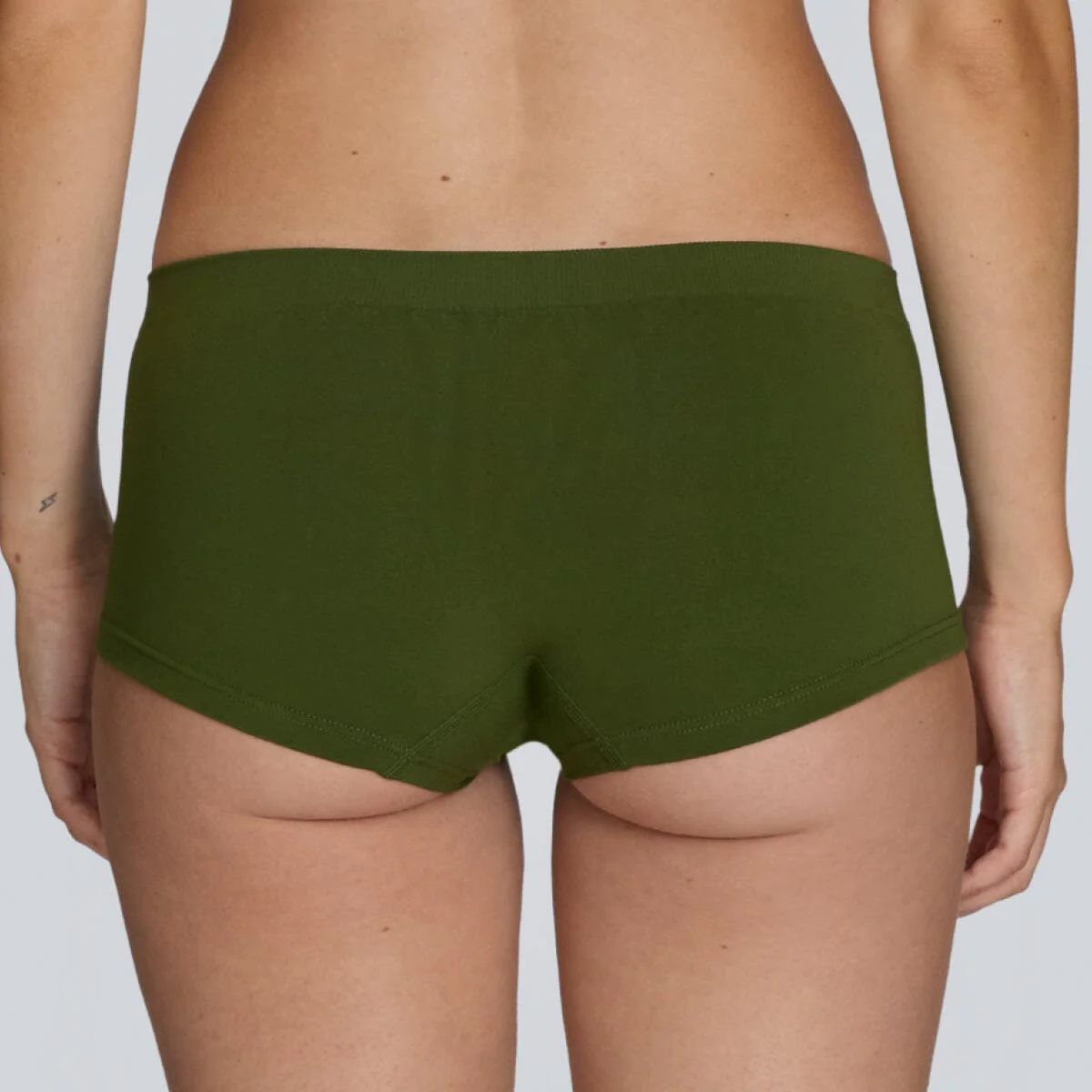 Women's SmoothFit Boyleg - Olive Green - Image 3