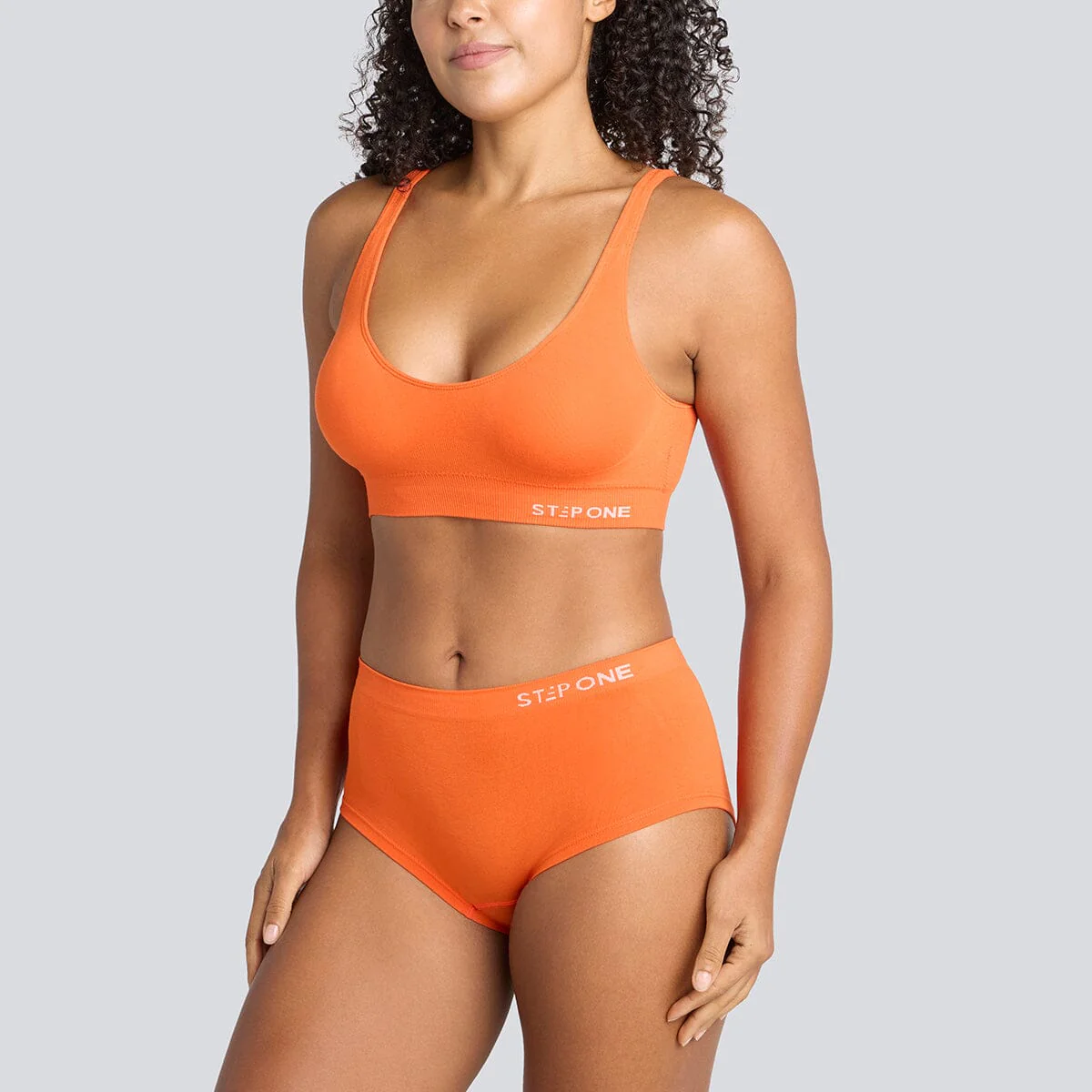 Women's SmoothFit Boyleg - Orange Crush - Image 3