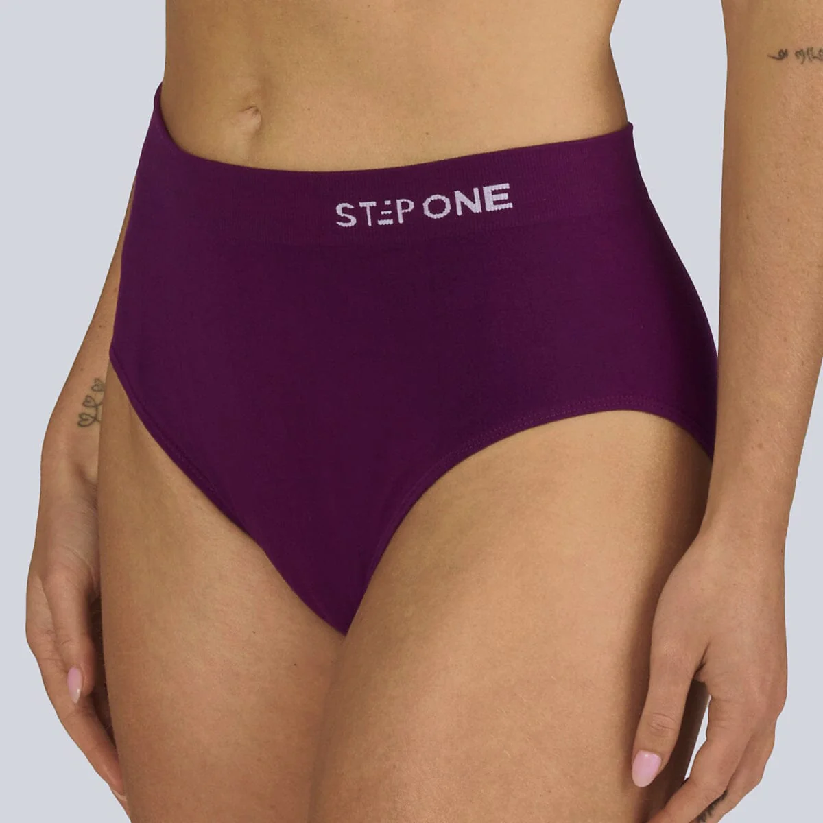 Women's SmoothFit Full Brief - Dark Purple - Image 2