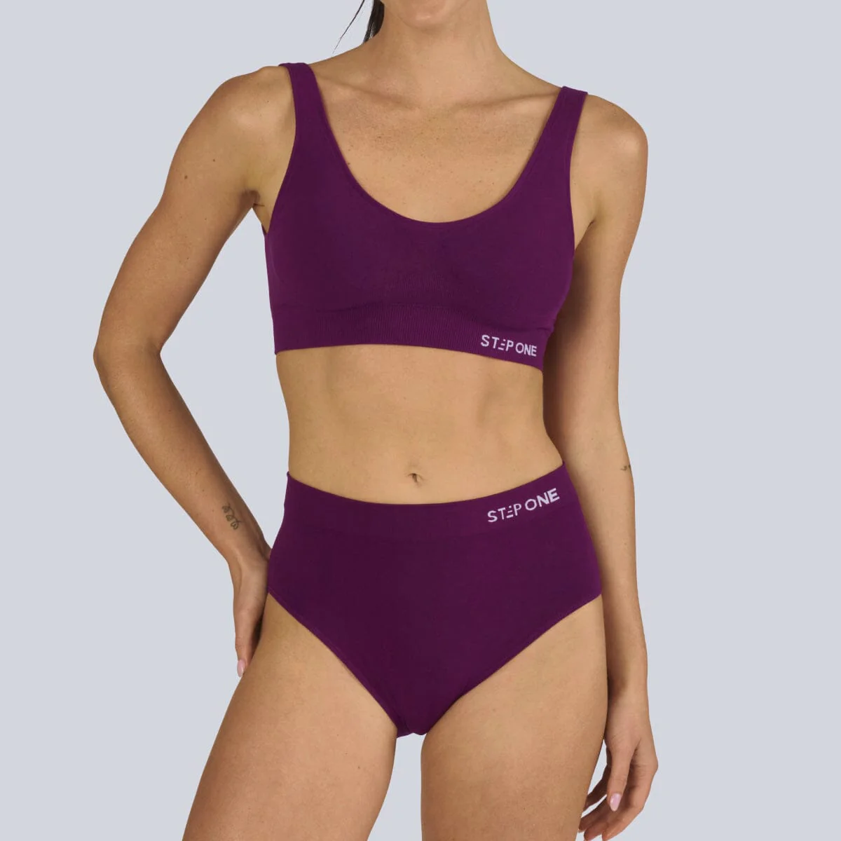 Women's SmoothFit Full Brief - Dark Purple - Image 4