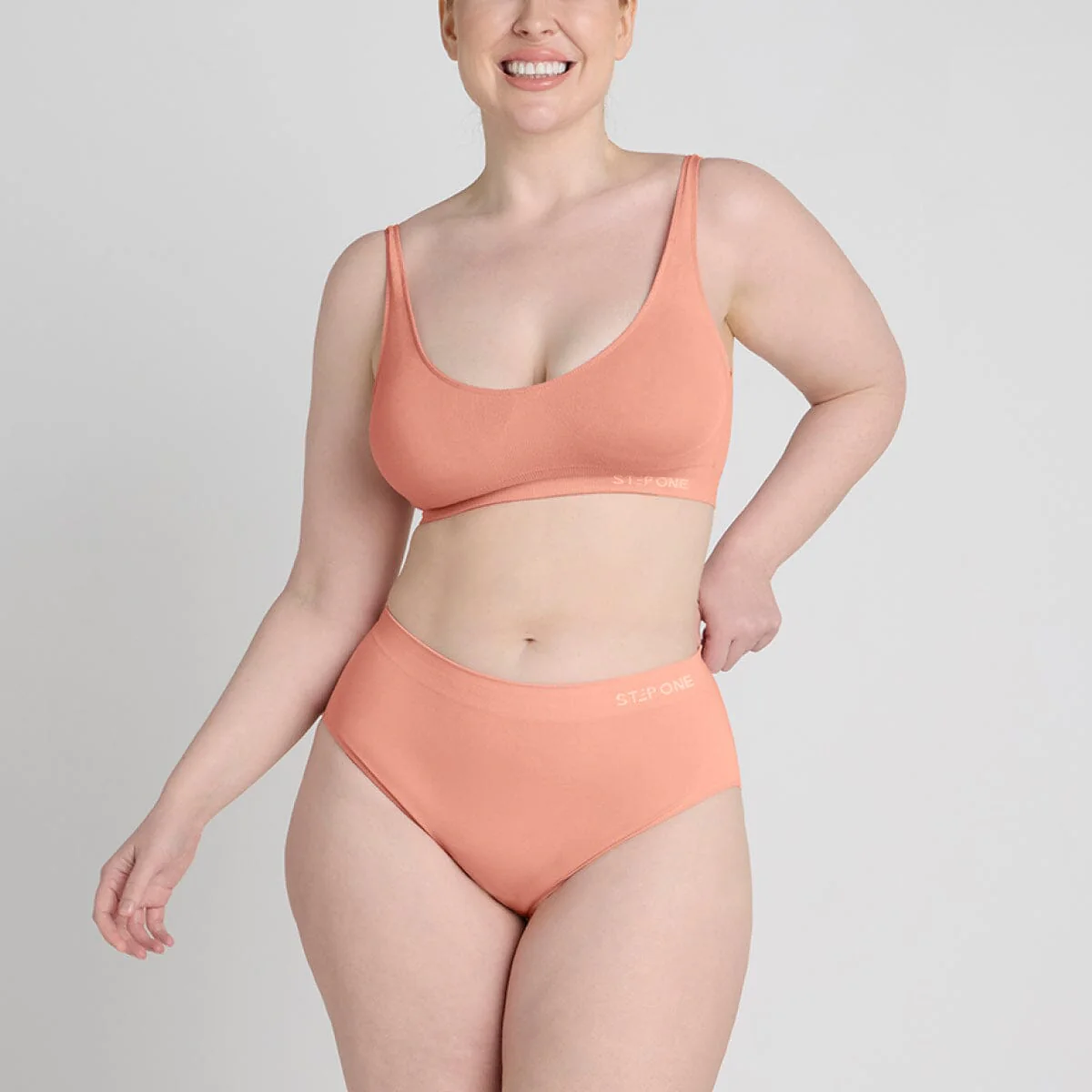 Women's SmoothFit Full Brief - Peaches & Cream - Image 4