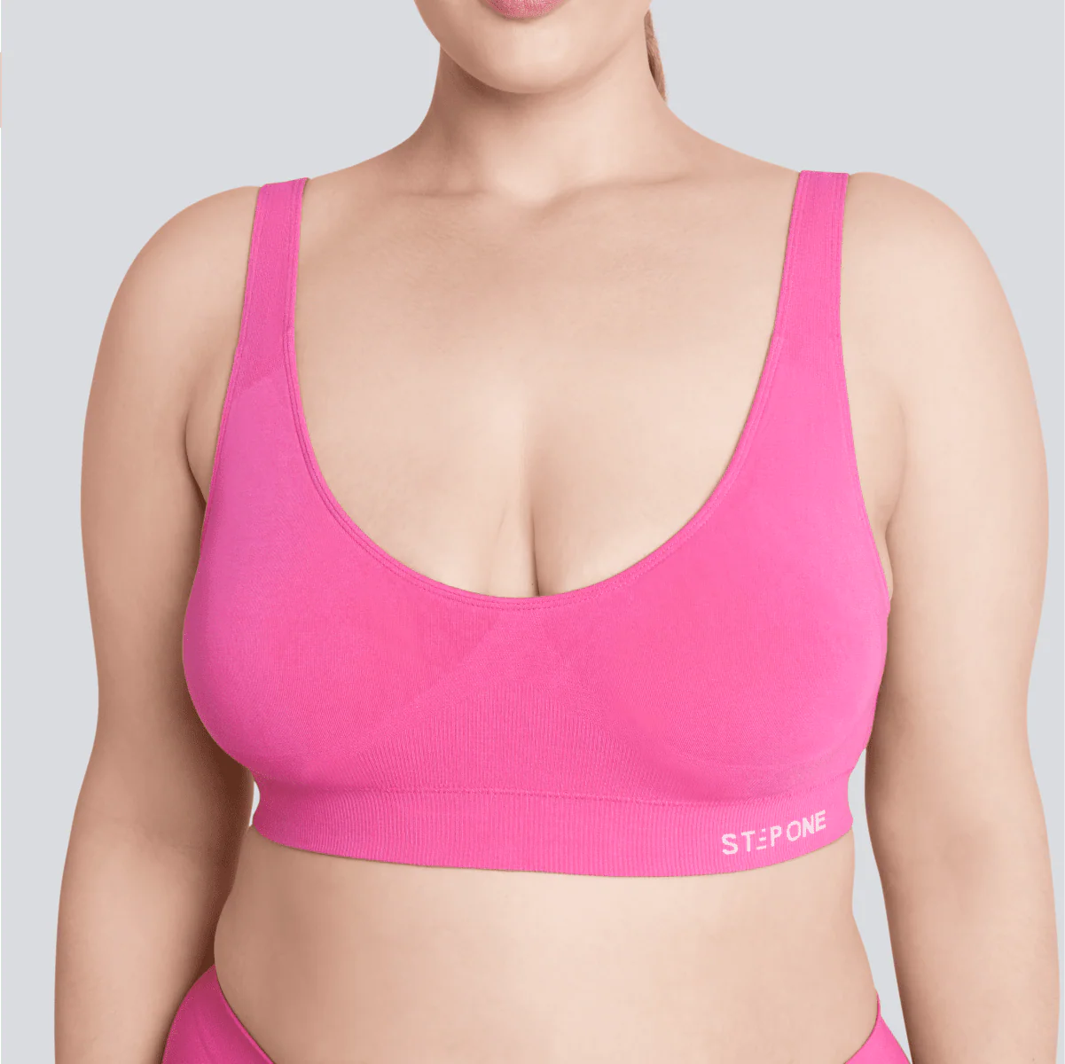 Women's SmoothFit Padded Bra - Candy Pink - Image 3