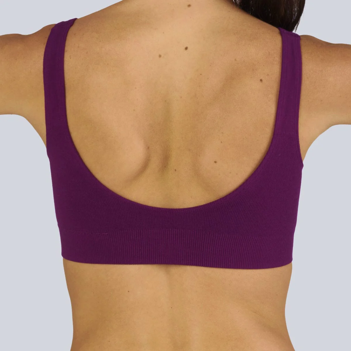 Women's SmoothFit Padded Bra - Dark Purple - Image 3
