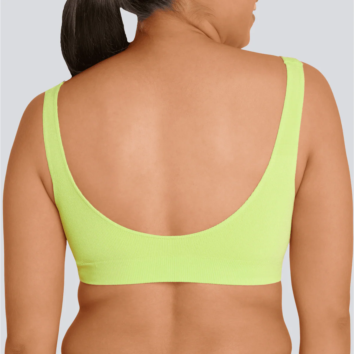 Women's SmoothFit Padded Bra - Lime Spark - Image 3