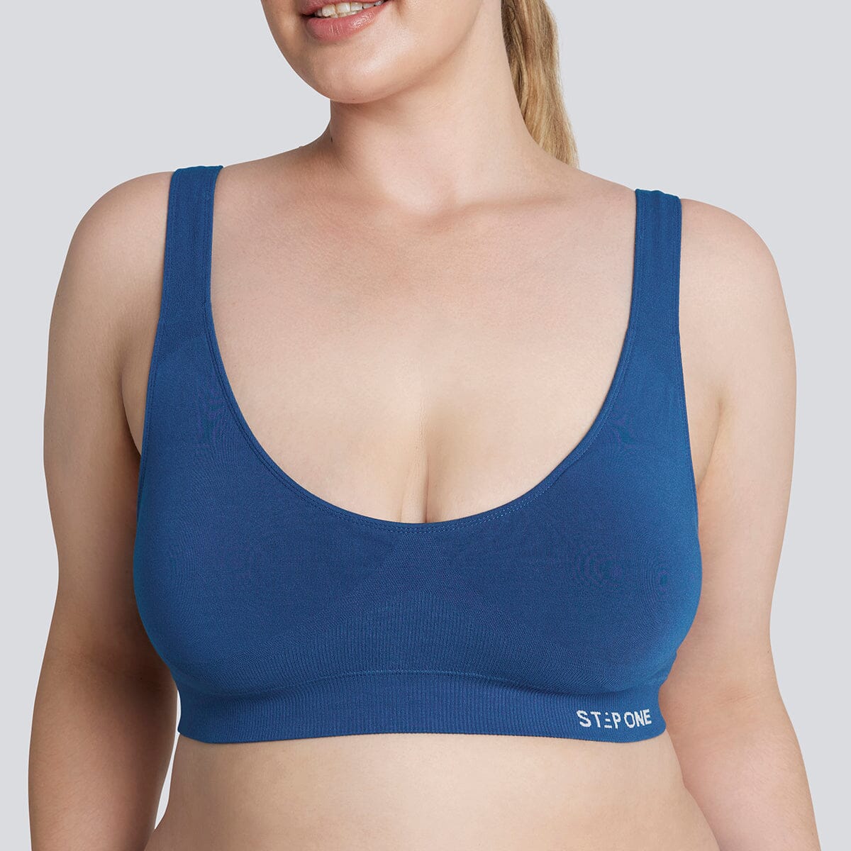 Women's SmoothFit Padded Bra - Marina - Image 5