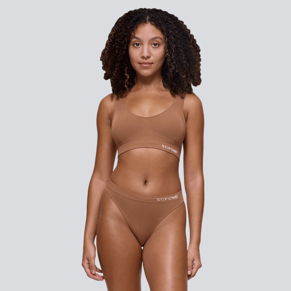Women's SmoothFit Padded Bra - Tan - Image 4