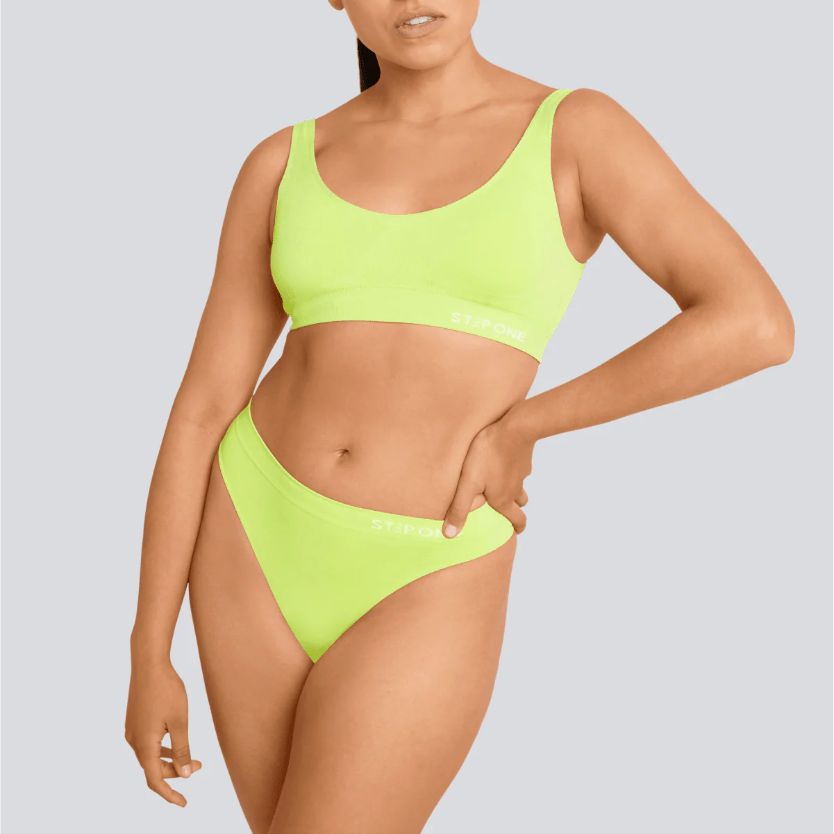 Women's SmoothFit Thong - Lime Spark - Image 4