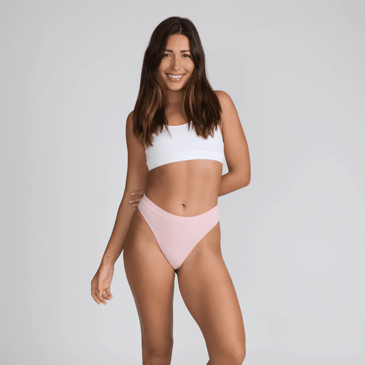 Women's SmoothFit Thong - Rose All Day - Image 6